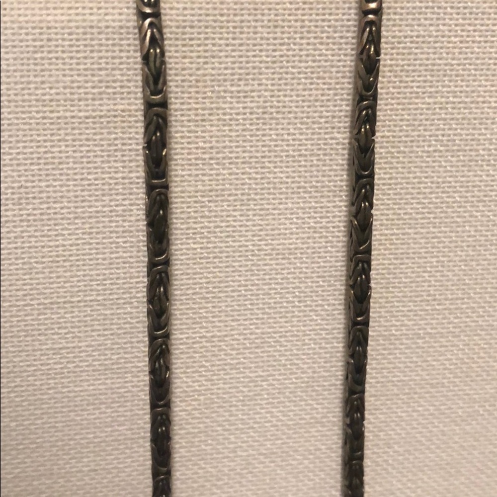 Substantial Sterling Silver Chain - image 3